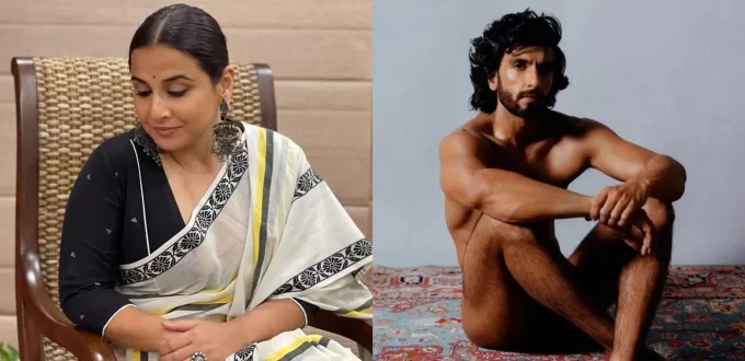 Vidya Balan has the coolest response to the Ranveer Singh nude photoshoot